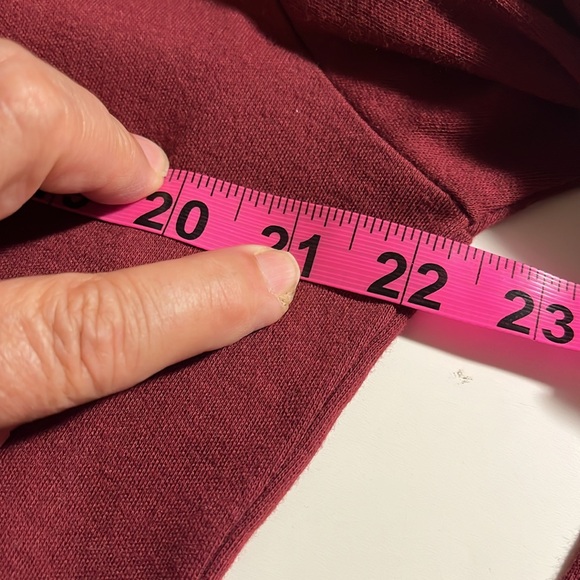 VTG WSU Burgundy Turtleneck- made in USA by Cross Creek Sz L - Picture 8 of 9